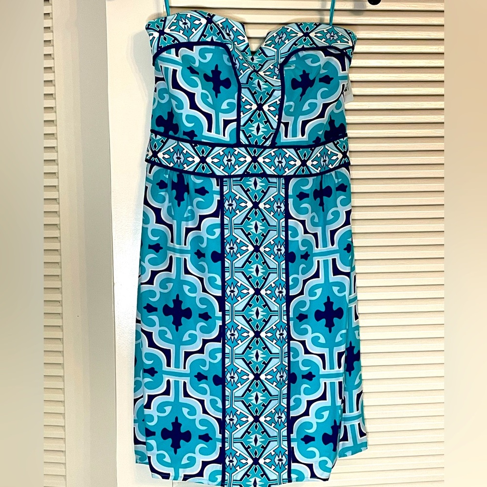 NWT Annie Griffin Strapless Dress